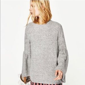 Zara Bell Sleeve Sweater